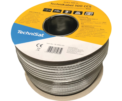 Kabel i złączka TechniSat TECHNIKABEL 100 CSS 1m